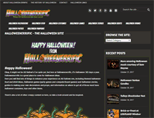 Tablet Screenshot of halloweenerrific.co.uk